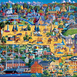 Пазл: Штат Массачусетс 