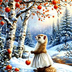 Пазл: Фантазии сказочной зимы 