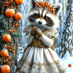 Пазл: Фантазии сказочной зимы 