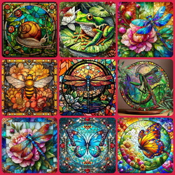 Пазл: Бабочки и насекомые 