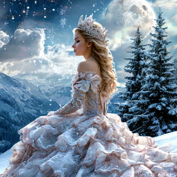 Пазл: Леди Зима 