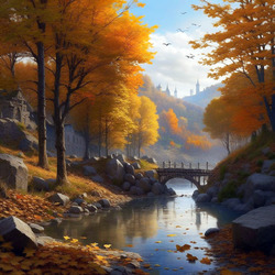 Пазл: Осенняя тишина