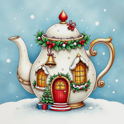 Пазл: Вот такой домик