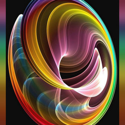 Пазл: Фрактальный овал