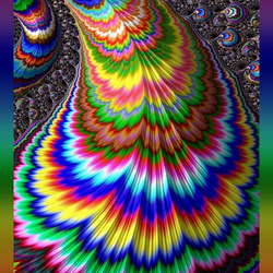 Пазл: Хвост павлина