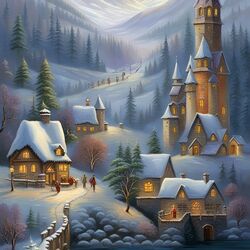 Пазл: Городок