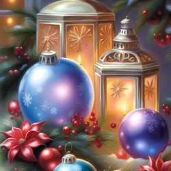 Пазл: Рождественский свет