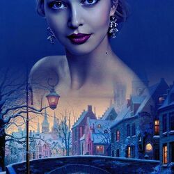 Пазл: Зимний город