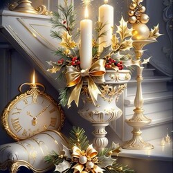 Пазл: Новогодний натюрморт