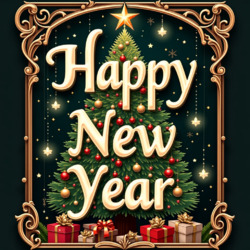 Пазл: Новогодний арт