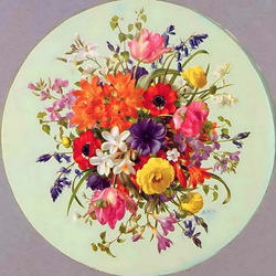 Пазл: Цветочная композиция 