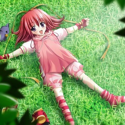 Пазл: Зелёная трава