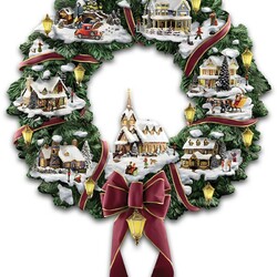 Пазл: Рождественский венок