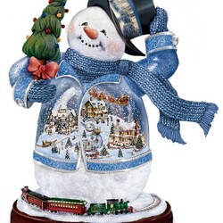 Пазл: Снеговик