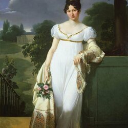 Пазл: Портрет Фелиции-Луизы-Констанции дю Дюрфор, жены маршала Бёрнонвиля