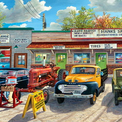 Пазл: Автомастерская 