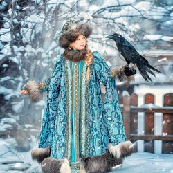 Пазл: Княжна и ворон