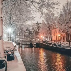 Пазл: Зимняя Голландия