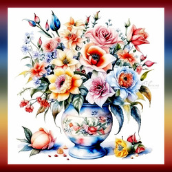 Пазл: Букет в вазе