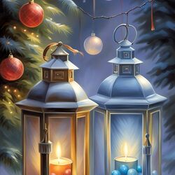 Пазл: Праздничные свечи