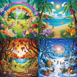 Пазл: Времена года 