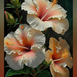 Пазл: Гибискусы