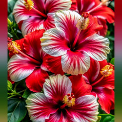 Пазл: Гибискусы