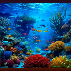 Пазл: Обитатели  морских глубин