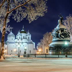 Пазл: Зимний вечер