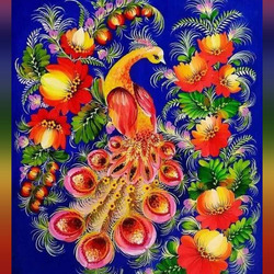 Пазл: Петриковская роспись