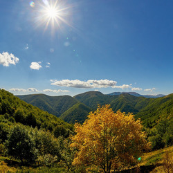 Пазл: Осенние горы