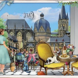 Пазл: Путешествие в город Карла