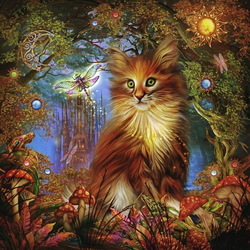 Пазл: Мир кошек 