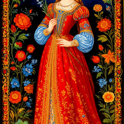 Пазл: Варвара краса - длинная коса 