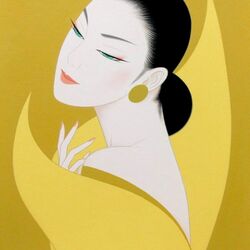 Пазл: Желтая орхидея