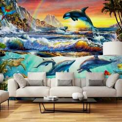 Пазл: Обои для интерьера