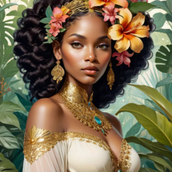 Пазл: Замысловатая причёска