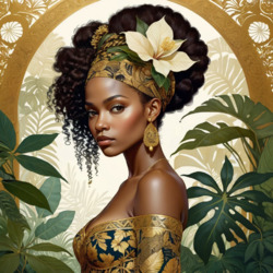 Пазл: Замысловатая причёска