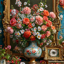 Пазл: Натюрморт в стиле барокко