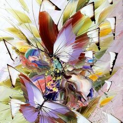 Пазл: Бабочки