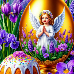 Пазл: Пасхальное настроение