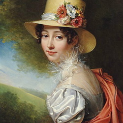 Пазл: Портрет Зои Дювидаль де Монферье  