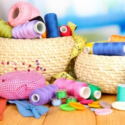 Пазл: Плетёнки с нитками