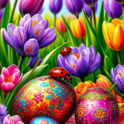 Пазл: Пасхальное настроение