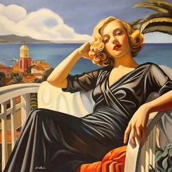 Пазл: Терраса в Сен-Тропез 