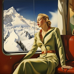 Пазл: Среди горных вершин