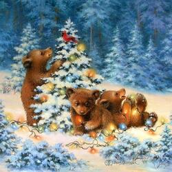 Пазл: Праздник в лесу