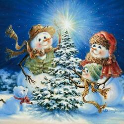 Пазл: Лесная красавица