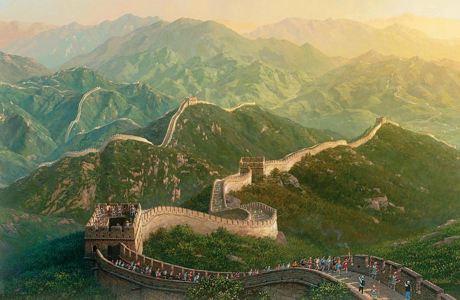 Великая китайская стена картина