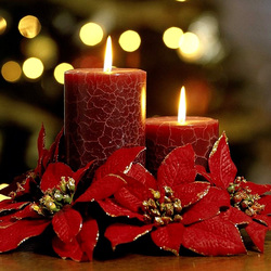 Пазл: Рождественские свечи